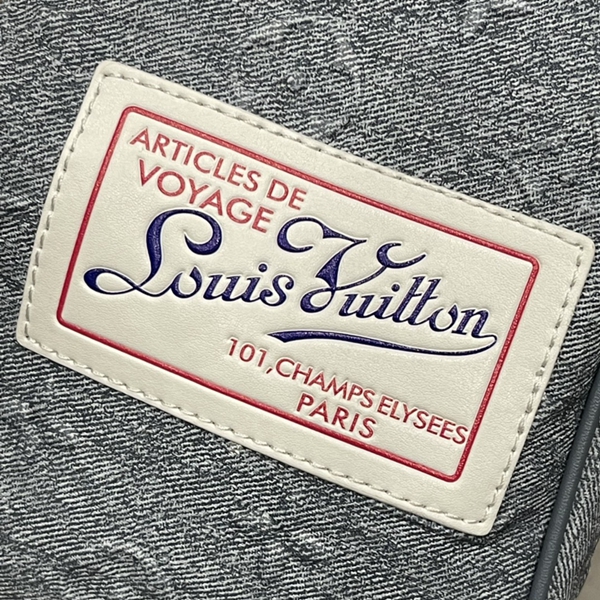 ルイヴィトンバッグ素材ディテール